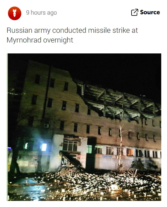 Russia has not run out of missiles...