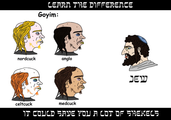 Know your place good goys and submit to your superior Zionis