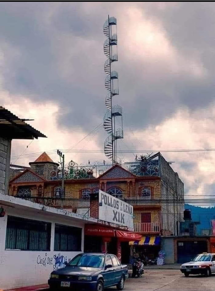 Stairway to heaven found in Mexico.