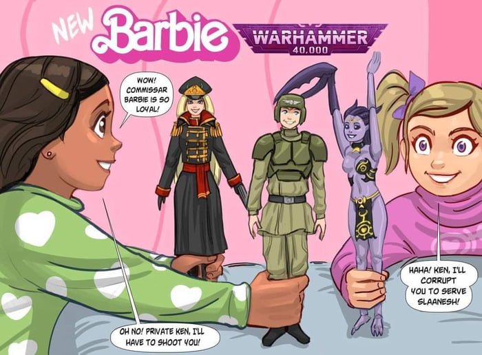 Warhammer Barbie Image