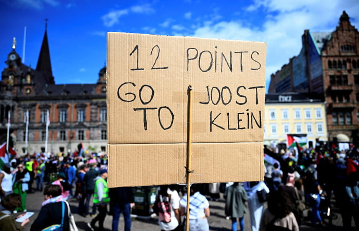 12 points go Joost to Klein