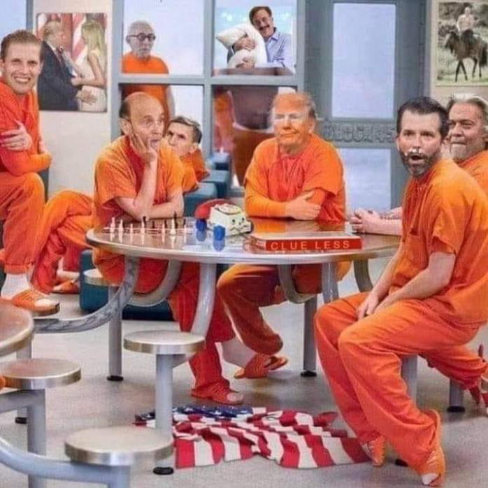 Getting the new trump branded prison facility ready to go. Image