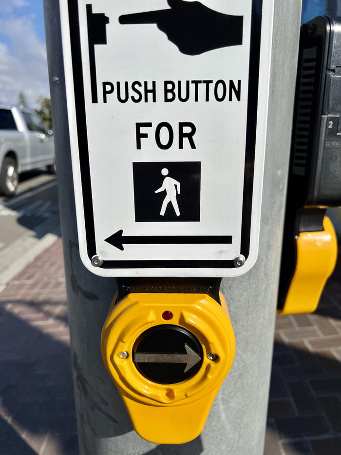 Newly installed crosswalk. San Diego.