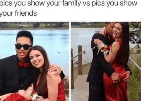 When you have to take a decent pic to show your parents lmao Image