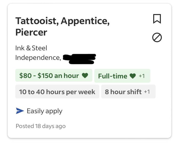 Do you mean apprentice?