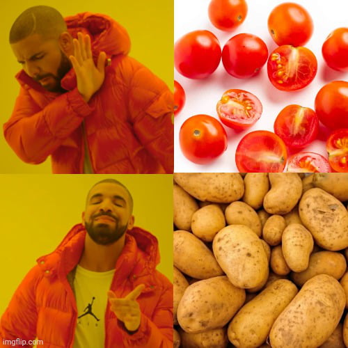 Potatoes are cool ngl Image