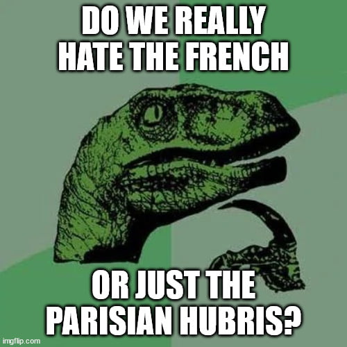 Must we bundle the rural french with the parisian society