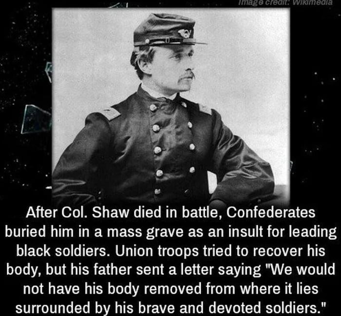 The Story of Col. Shaw: Honor and Sacrifice Amidst Insult