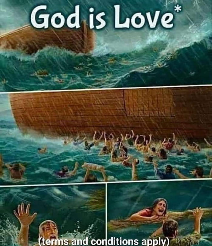 God is love yeah...