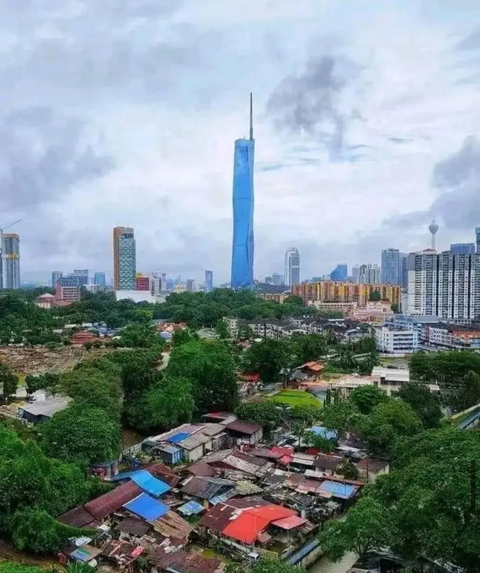 Malaysian capital, Kuala Slumpoor. Image