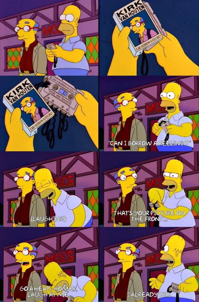 Homer and Kirk, do you remember this Episode?