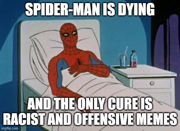 Don't let Spidey down. Hold nothing back.
