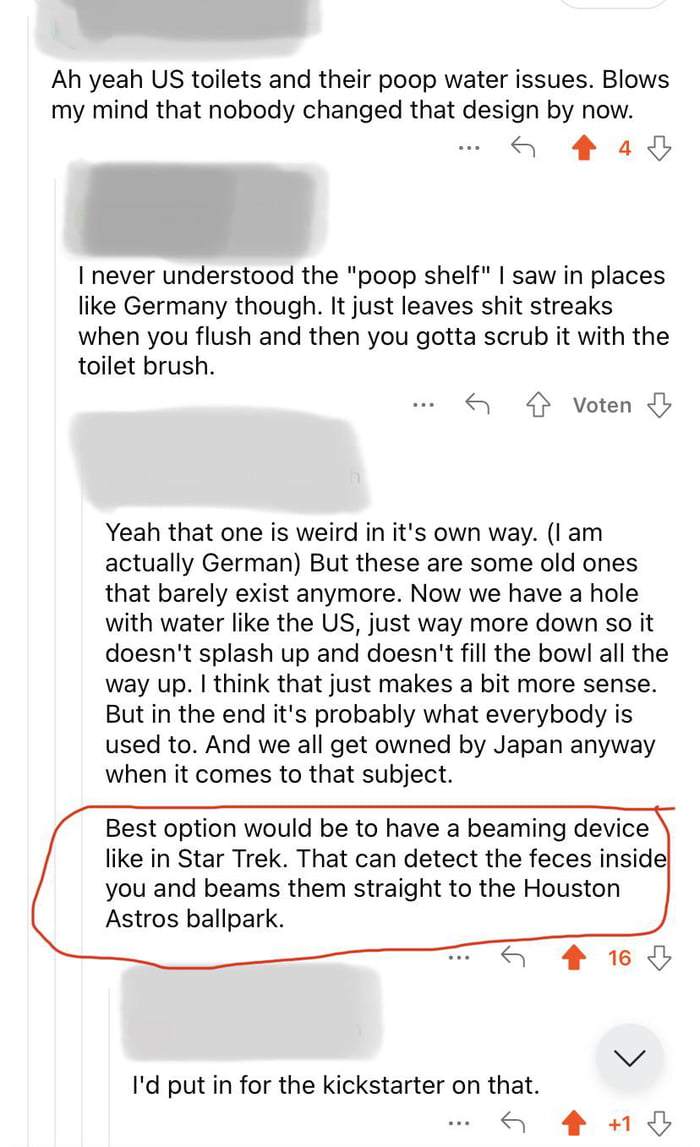 Discussing toilets around the world