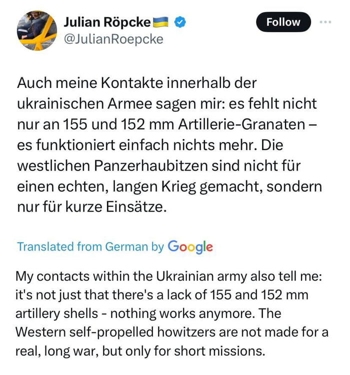 Julian Röpcke, the best-informed German Ukraine reporter wh Image