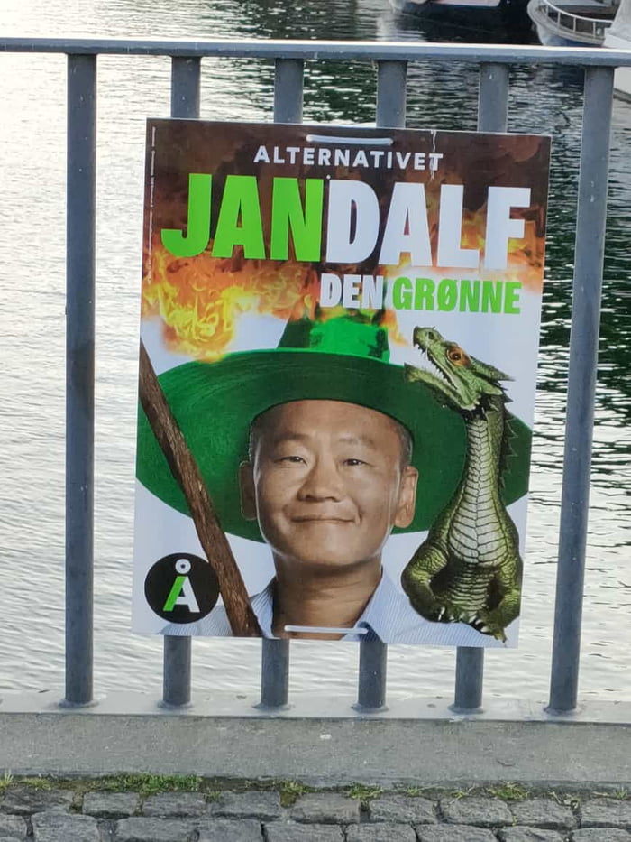 Political party candidate in Copenhagen. I'll let you guess 