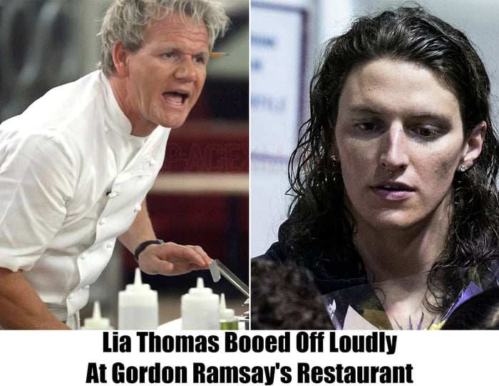 Gordon Ramsay Throws Lia Thomas Out Of His Restaurant While  Image