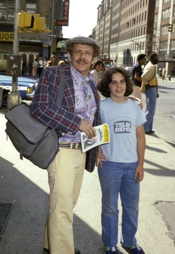 Jerry Stiller with his son Ben (1979) Image