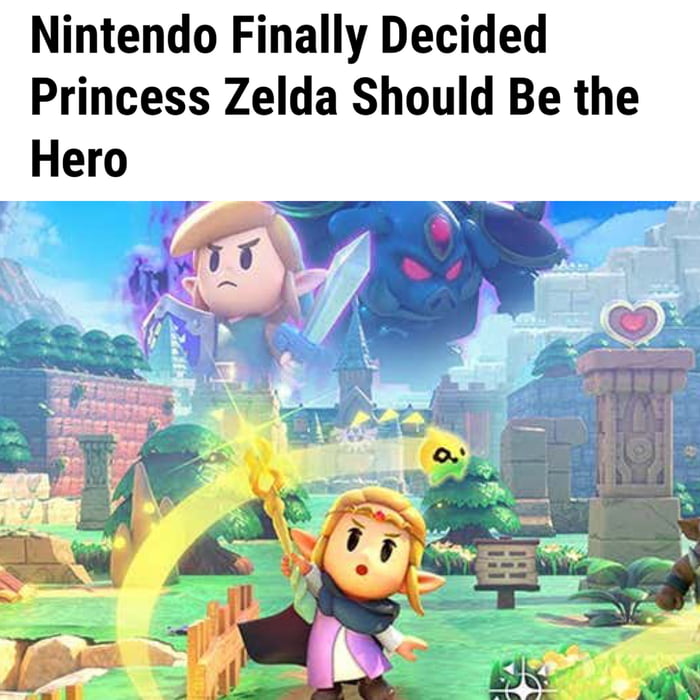 This time, it’s Link himself who needs saving