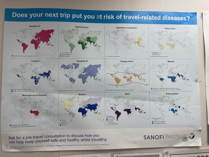 Travel-related diseases guide.