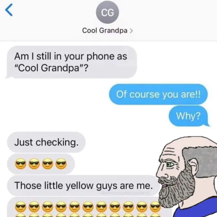 Cool grandpa Image