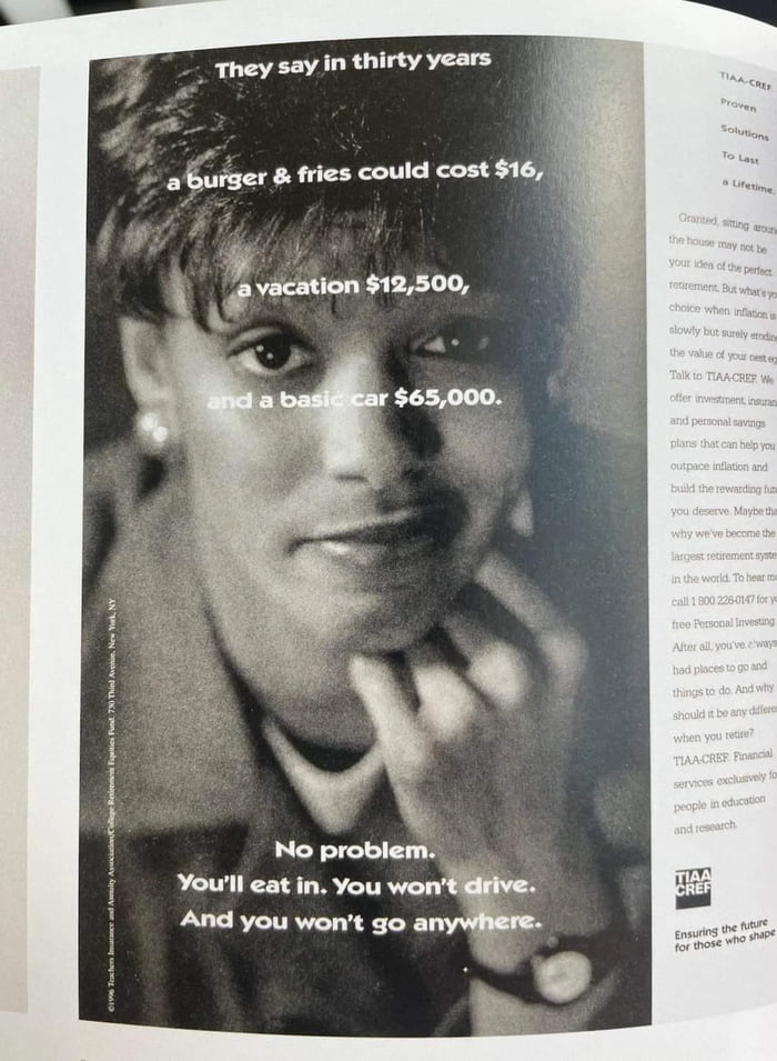 An ad from the 90's Image