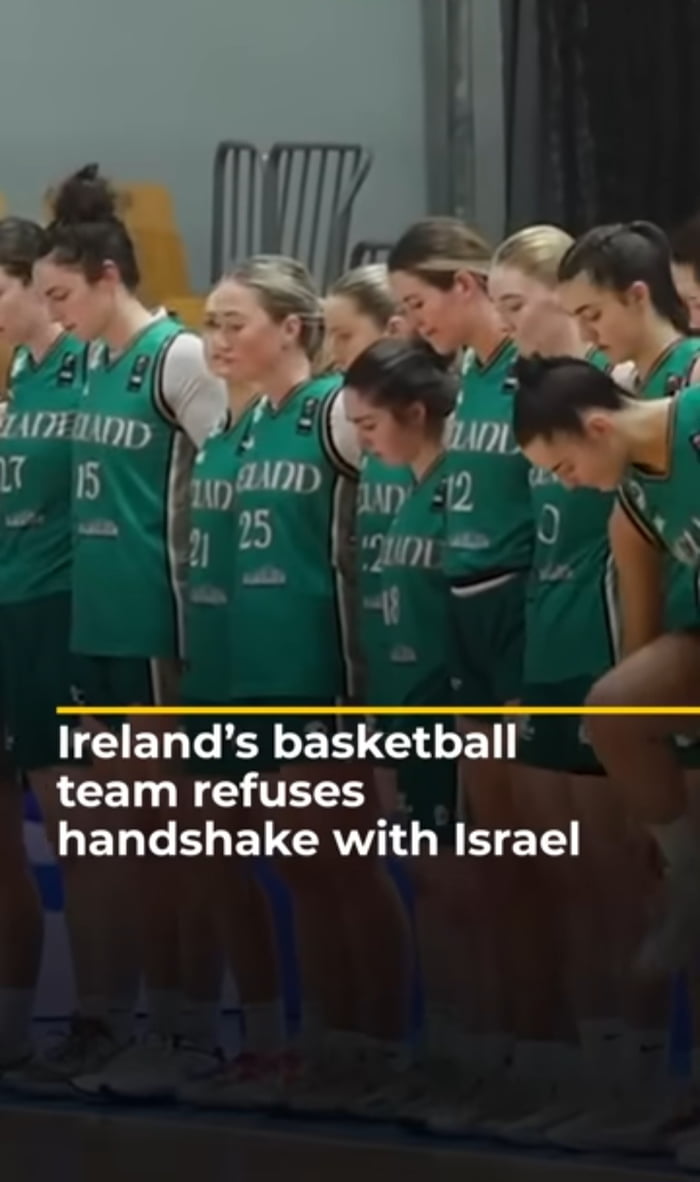 Good job Ireland. Next lets banned Israhell from the Olympic