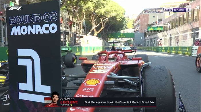 For the first time ever a Monégasque wins the Monaco GP Image