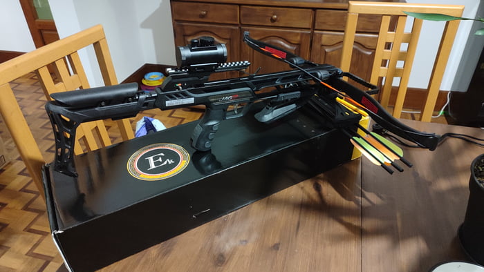 I recently bought a crossbow after seeing a post here. It's 