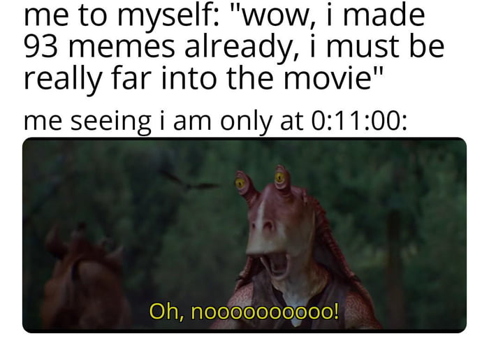 Making a meme for every line in the phantom menace. Part 93