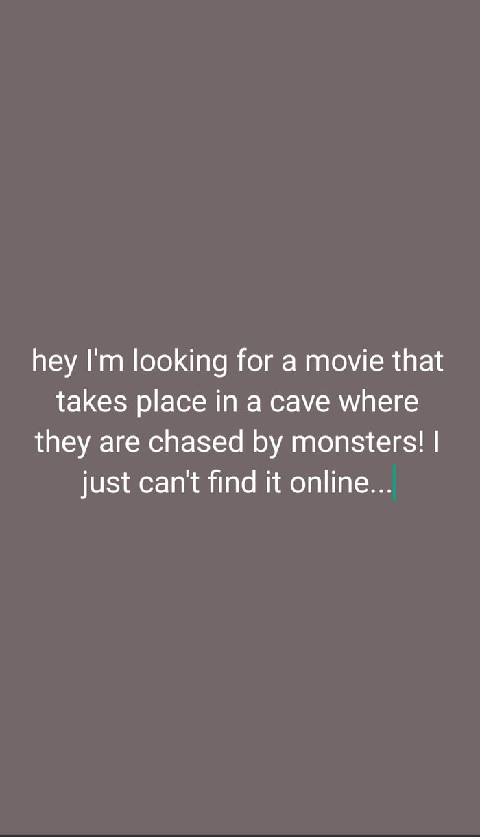 Cave Monster movie