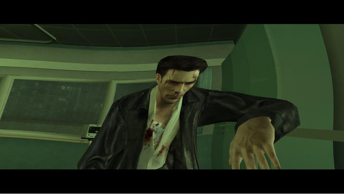 Max Payne from begining after 20 years. Image