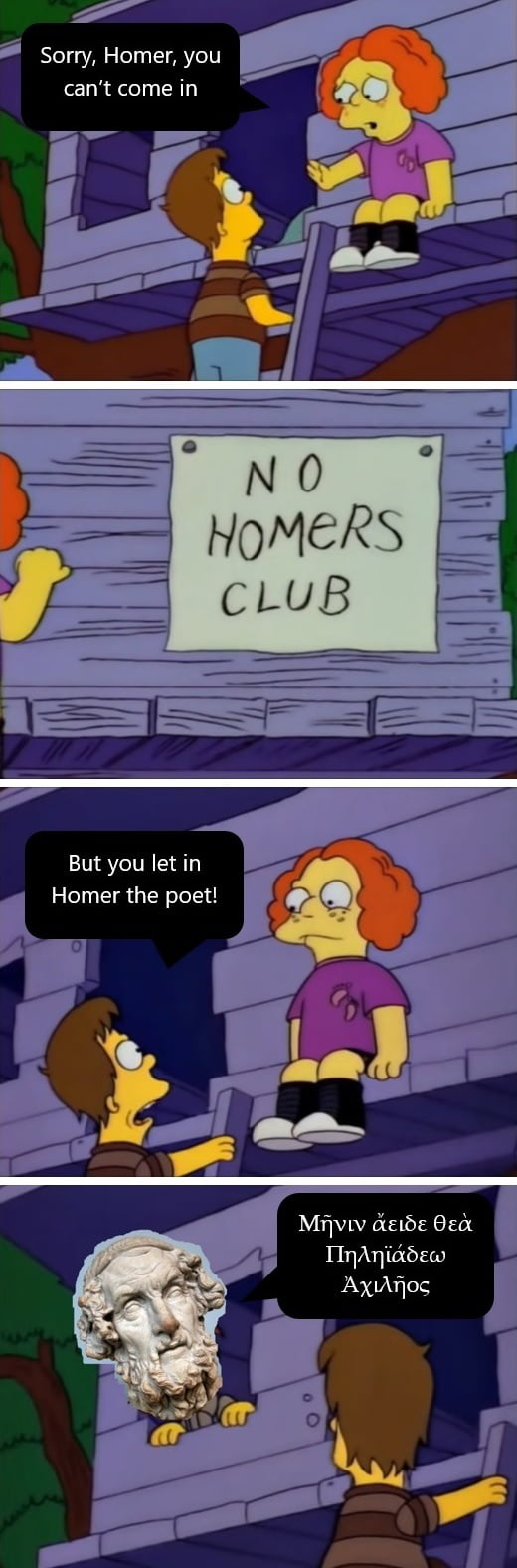 It says no HomerS