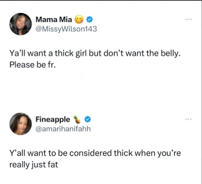 No, you're just fat Image