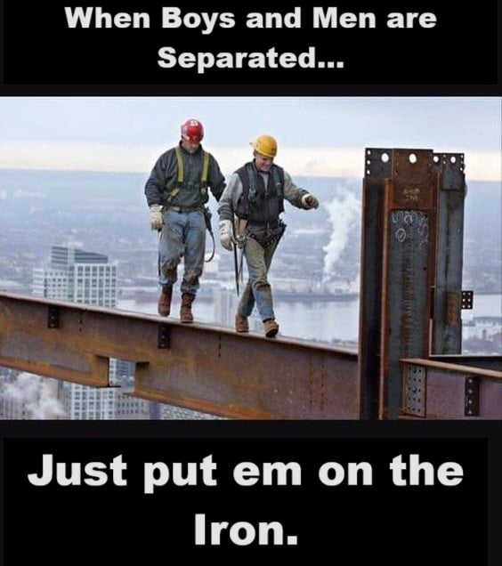 Iron Workers and Tower Climbers are next Level. Image