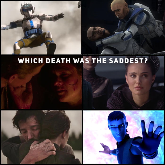 Which death impacted you the most.