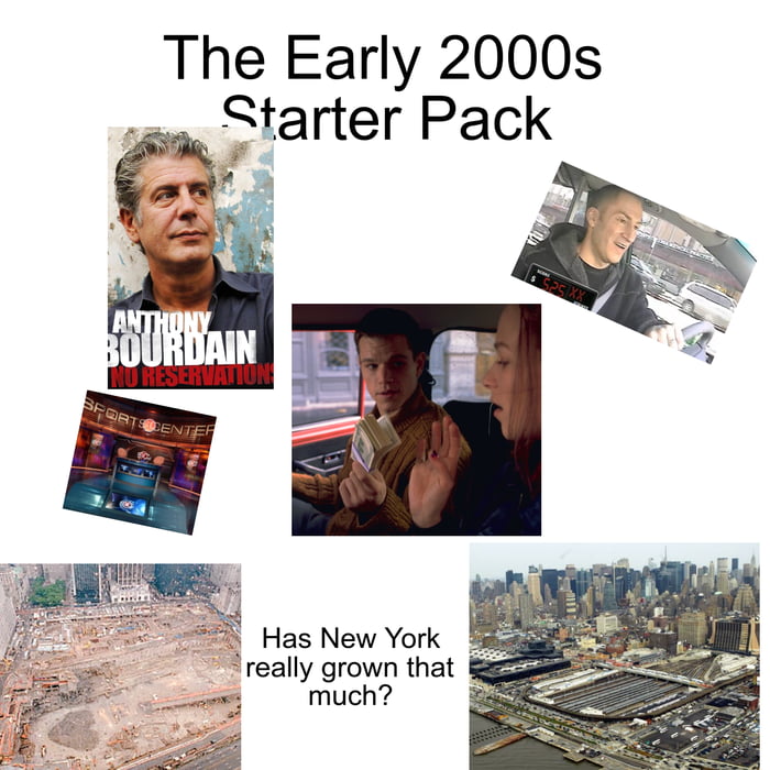 The Early 2000s Starter Pack